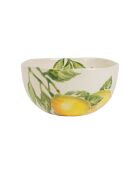 Saladier calabra jaune/vert - d24x12cm