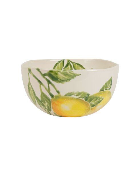 Saladier Calabra jaune/vert - D24x12 cm