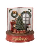 Décoration LED Sapin Chalet - H17 cm