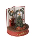 Décoration LED Sapin Chalet - H17 cm