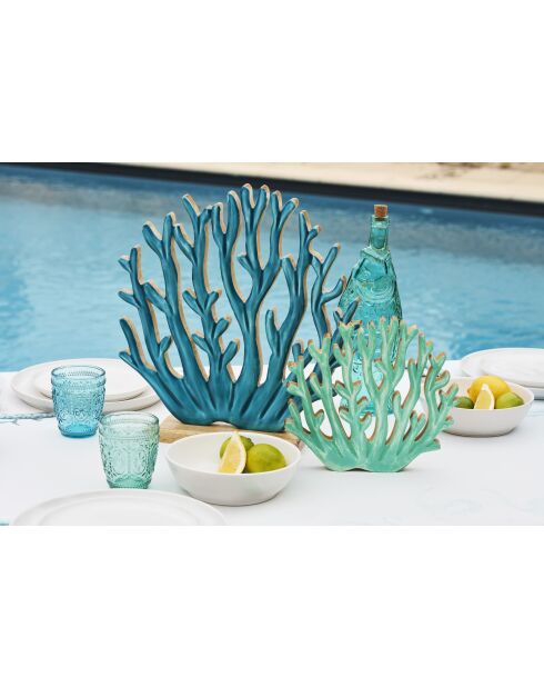 Bouteille en verre Poisson turquoise - 1L