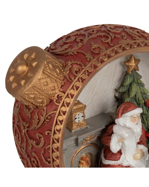 Decoración LED de Santa Chalet - H17 cm