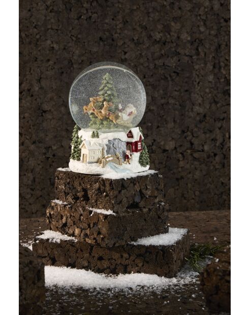 Décoration Boule de Neige Bell - H18 cm