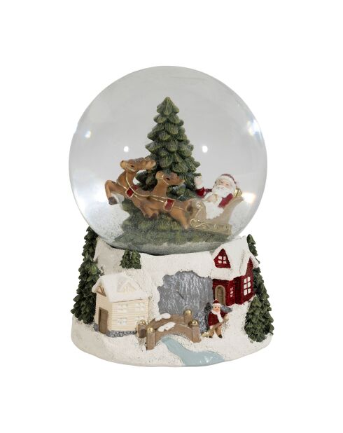 Décoration Boule de Neige Bell - H18 cm