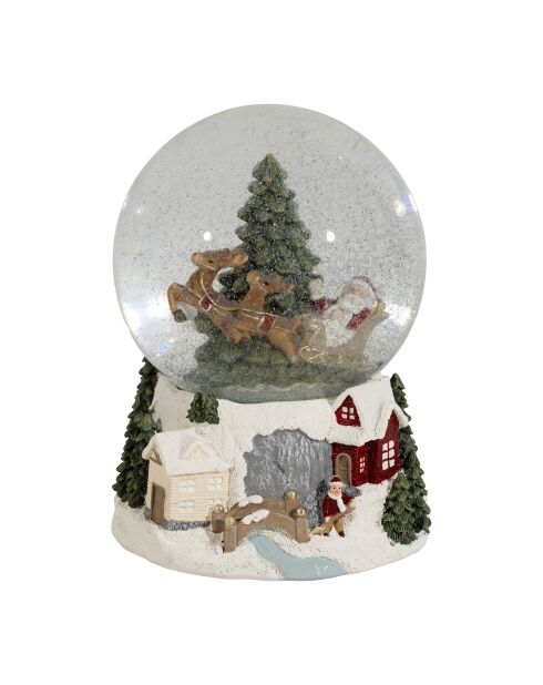 Décoration Boule de Neige Bell - H18 cm