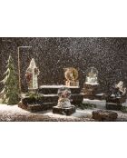 Décoration Boule de Neige Bell - H18 cm