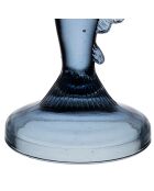 Portacandele Oanez Blue Fish - H20 cm