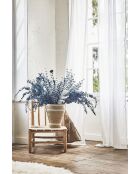 Branchage artificiel Ceropia bleu gris - H120 cm