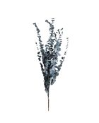 Branchage artificiel Ceropia bleu gris - H120 cm