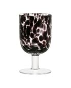 Verre pied preline noir -30cl