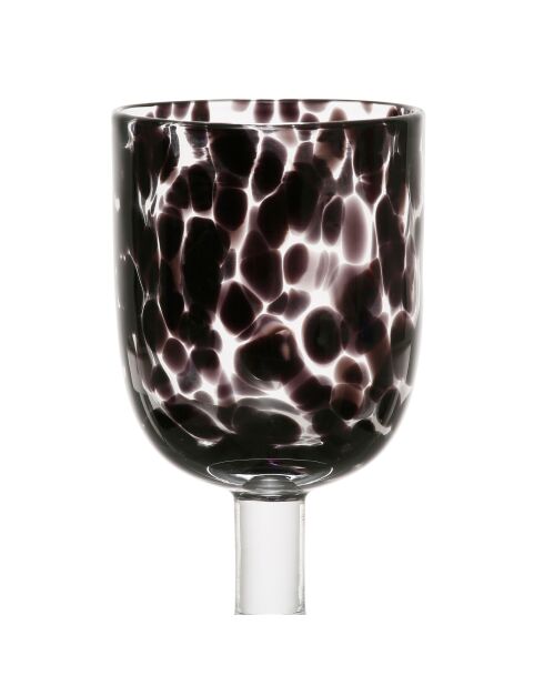 Verre pied preline noir -30cl