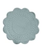 Set de Table Boutis Vert d'eau - D42 cm