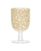 Verre pied preline ecru - 30cl
