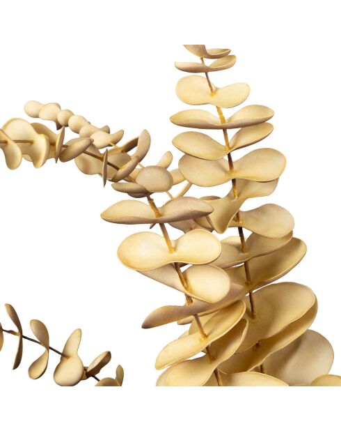 Branchage artificiel Ceropia brun/ocre - H120 cm