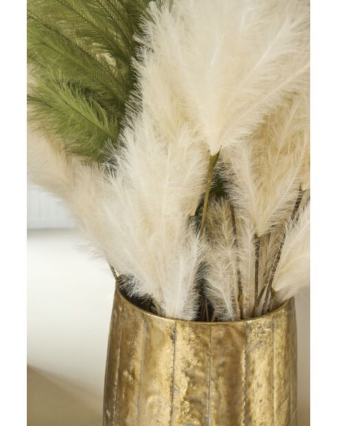Fleur artificielle Celosia Ecru - H148 cm