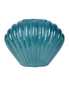 Vase leucie bleu - 28x12xh22cm