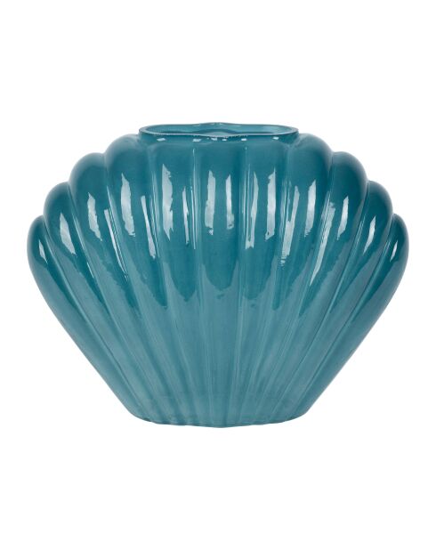 Vase leucie bleu - 28x12xh22cm