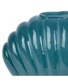 Vase leucie bleu - 28x12xh22cm