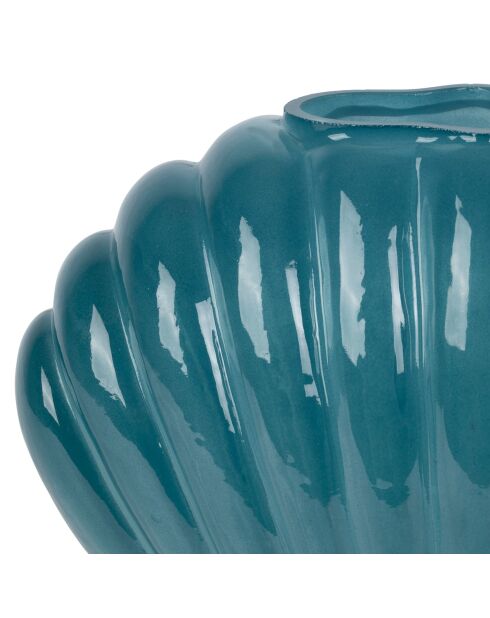 Vase leucie bleu - 28x12xh22cm