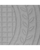 Set de Table Boutis Gris Perle - D42 cm