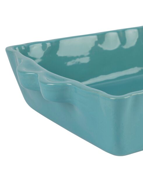 Teglia da forno Feston turchese - 32x21 cm