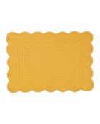 Set de Table Boutis Moutarde - 48x34 cm