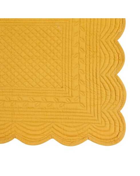 Set de Table Boutis Moutarde - 48x34 cm