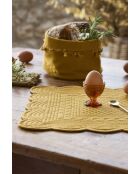 Set de Table Boutis Moutarde - 48x34 cm