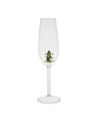 Flûte sapin noël verte - 25cl