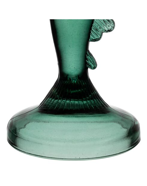 Bougeoir poisson oanez émaillé - h20cm