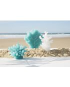 Bougie Corail Blanche - 12x7xh18 cm