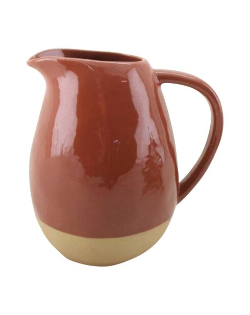 Pichet jade tomette - 1.9l gres