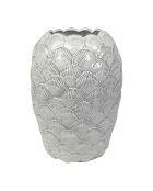 Vase itsaki blanc - d31.5xh42.5cm