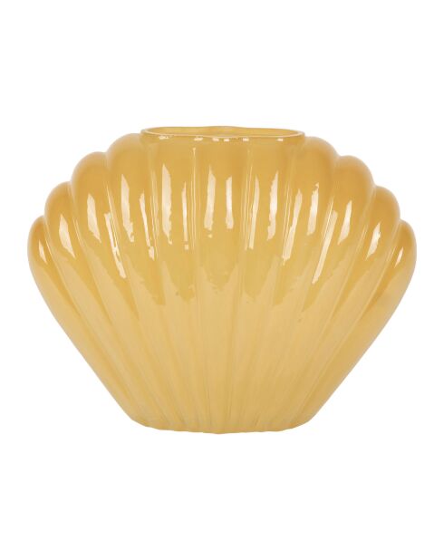 Vase leucie ocre - 28x12xh22cm