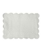 Set de Table Rectangulaire Boutis Gris Perle - 48 cm