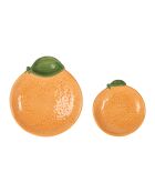 2 Plats2 agrumes orange - d16/d11cm
