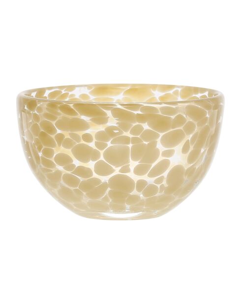 Coupelle preline écrue- d11xh6.5cm