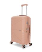 Valise Taille Moyenne Rigide Vela Rose Clair