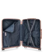 Valise Taille Moyenne Rigide Vela Rose Clair