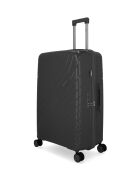 2 valigie rigide di grandi dimensioni e cabina XS Lyra grigio scuro