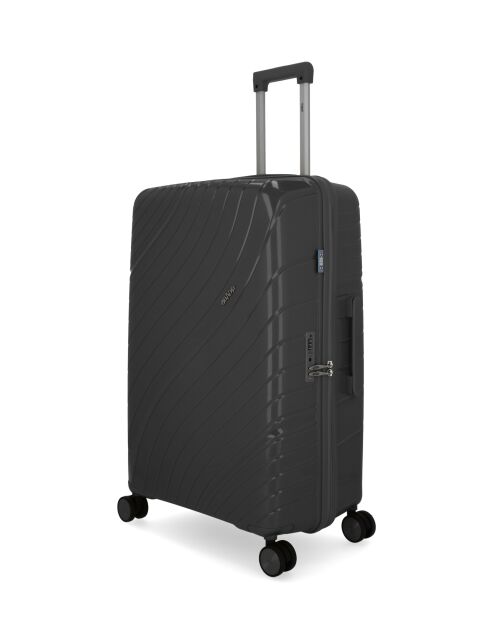 2 grote harde koffers en XS Lyra Cabin donkergrijs