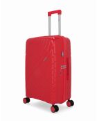Valigia Lyra rossa da 65 cm, misura media