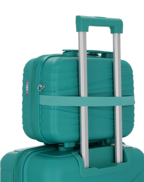 Valigia rigida Green Cabin e Grand Vanity Vela