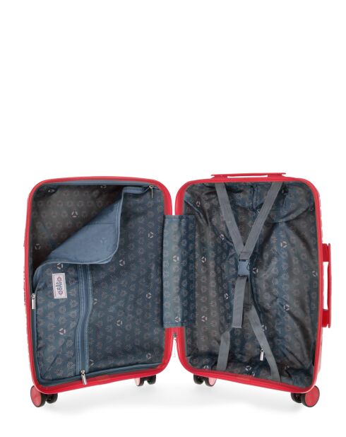 Valise Cabine Rigide 55 cm Lyra Rouge
