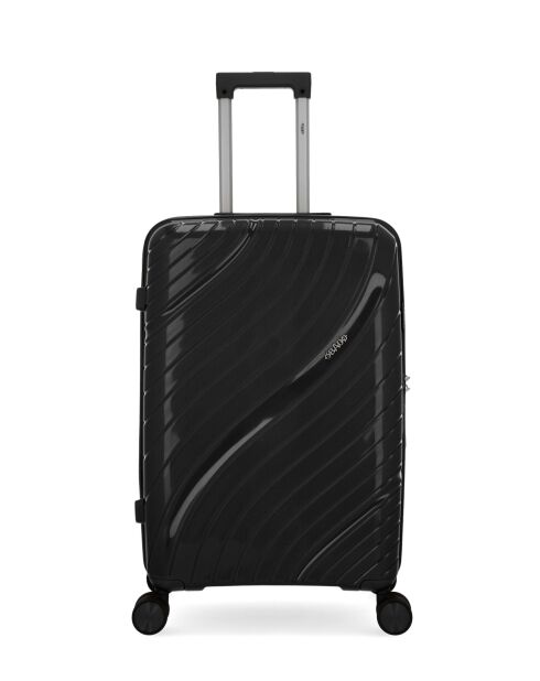 Lot De 2 Valises Rigides Taille Moyenne Et Cabine Xs Lyra Noir