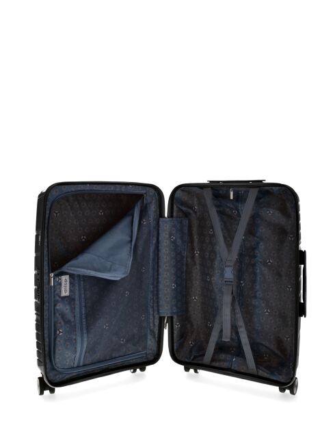 Lot De 2 Valises Rigides Taille Moyenne Et Cabine Xs Lyra Noir