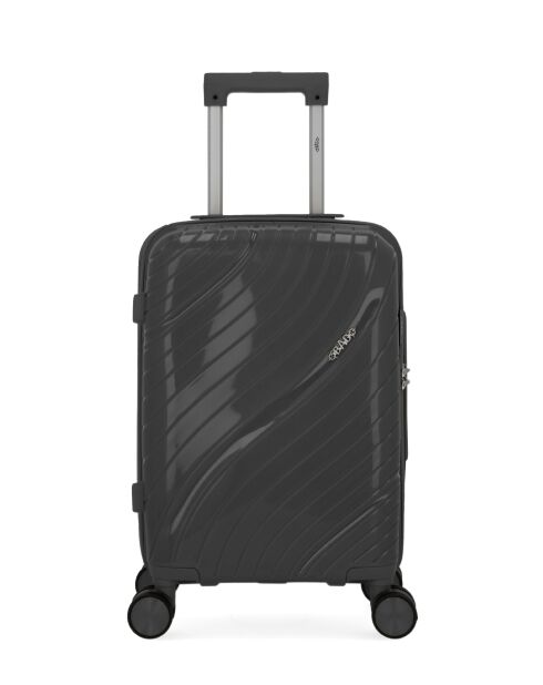 Lyra-E donkergrijze handbagagekoffer XS 51 cm