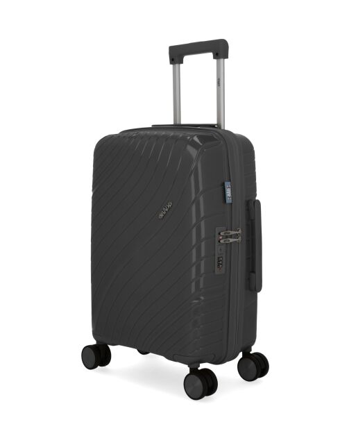 Valise Cabine Rigide Lyra Gris Fonce