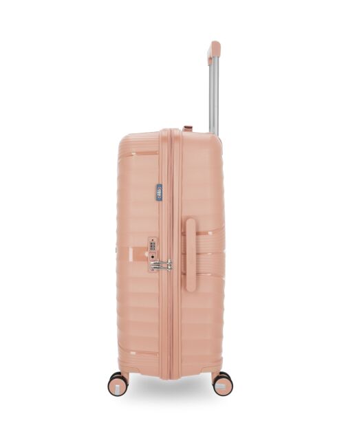 Maleta dura de larga estancia Vela de 75 cm, rosa claro