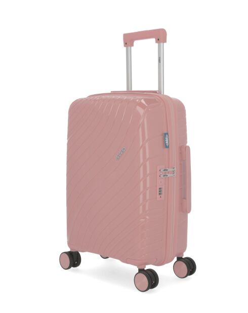 Valise Cabine Rigide Lyra Vieux Rose